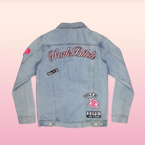 Brittany Spears Tour Denim Jacket - Picture 3 of 7